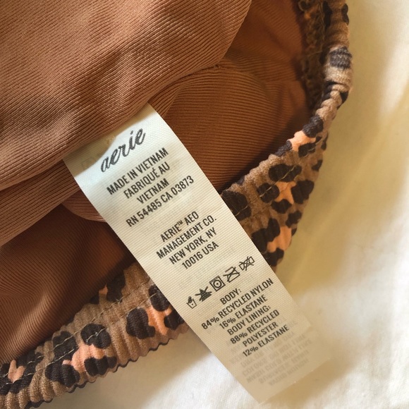 Aerie leopard print bikini sz S/L NWOT - Picture 7 of 7
